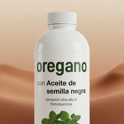Aceite De Orégano Con Semilla Negra 1000 Ml Carvacrol Ultra