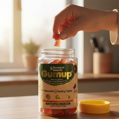 Gomas para Dormir Mejor Gumuo | Melatonina Natural y Relajación – 60 Unidades