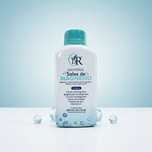 Magnesal Sales de Magnesio Doctor Rojas | Calambres, Relajación y Nervios – 360ml
