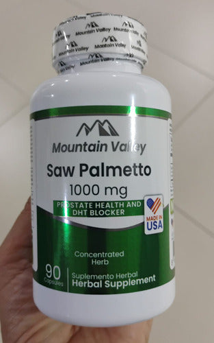 Saw Palmetto Mountain Valley | Salud de la Próstata y Vías Urinarias – 90 Cápsulas