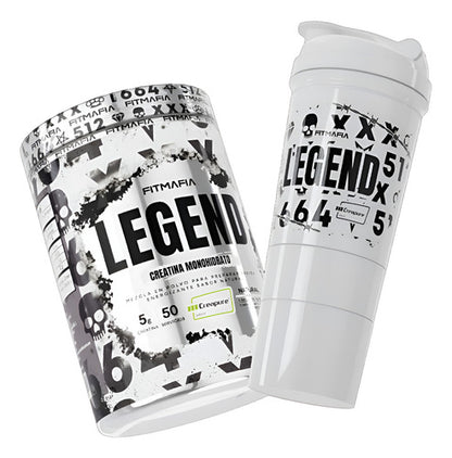 Creatina Monohidrato Legend Creapure | Fuerza y Músculo – 50 Servicios