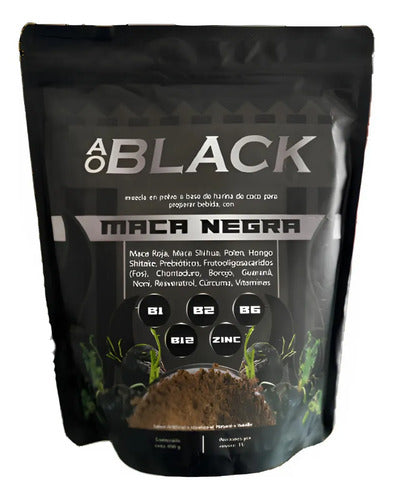 Ao Black-maca Negra Sabor Vainilla  Vithalith