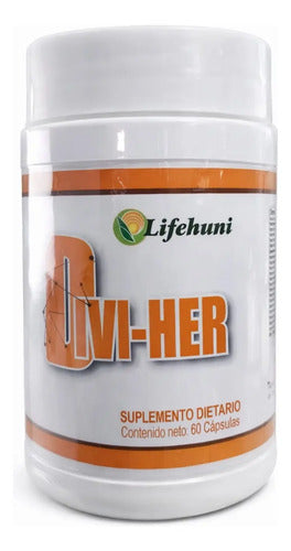 Divi-her Lifehuni | Suplemento Femenino para Hormonas, Energía y Bienestar – 60 Cáp