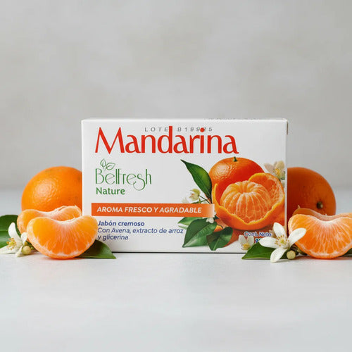 Jabón En Barra Belfresh Nature Mandarina 100g