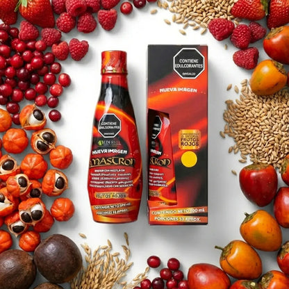 Edervit Kamastrong Energía Nutricional | Vitalidad y Rendimiento – 500ml Frutos Rojos