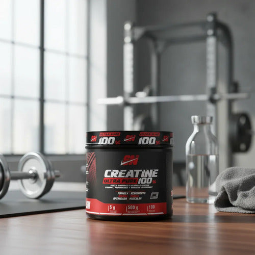 Creatina Monohidratada Iron Ultra Pure 500gr Presentacion Sabor Sin Sabor