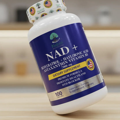 Magnesio + Potasio + NAD Resveratrol + Ashwagandha | Combo Longevidad – 100 Cáp