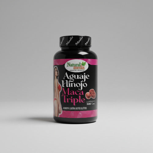 Pack x2 Aguaje + Hinojo + Maca Triple Medix | Curvas, Hormonas y Bienestar – 100 Cáp