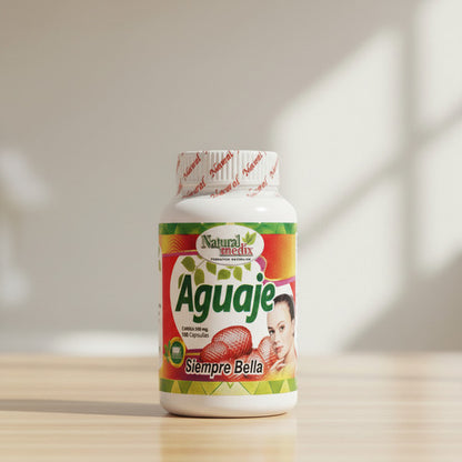 Suplemento Natural Medix Aguaje 100 En Tabletas Sin Sabor