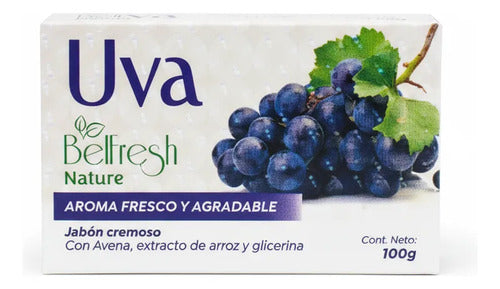 Jabon De Uva Bel Fresh X100g