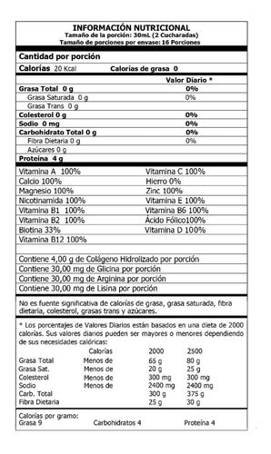 Colágeno Hidrolizado Biocolag Doctor Rojas Vainilla 500ml – Para Piel, Articulaciones y Huesos