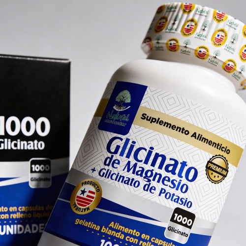 Glicinato de Magnesio Encounter | Sueño, Ansiedad y Relajación – 100 Cápsulas