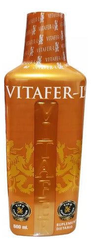 Vitafer-L Gold Multivitamínico Potenciador Pack x3 | Energía y Nutrición – 500ml