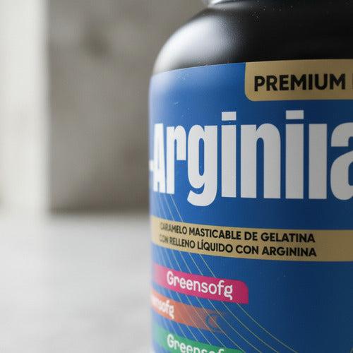 L-Arginina Greensoft Premium Line | Circulación, Vitalidad y Rendimiento – 100 Cápsulas