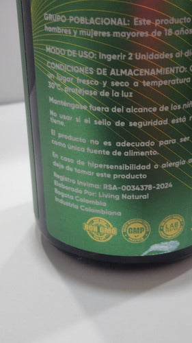 Espirulina Micro Alga 1000mg- Invima Sabor