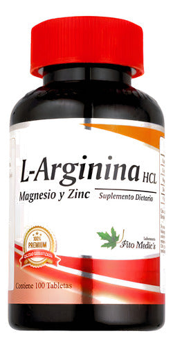 L-Arginina HCL Fito Medics | Circulación, Corazón y Rendimiento – 100 Cápsulas