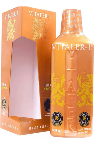Vitafer-L Gold Multivitamínico Potenciador Pack x3 | Energía y Nutrición – 500ml