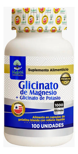 Glicinato de Magnesio Encounter | Sueño, Ansiedad y Relajación – 100 Cápsulas