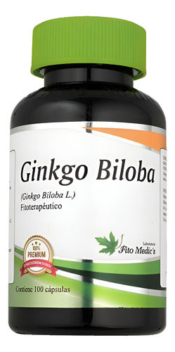 Ginkgo Biloba Fito Medics | Memoria, Concentración y Circulación Cerebral