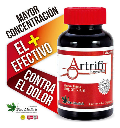 Harpagofito Artrifit Fito Medics | Articulaciones, Dolor y Movilidad – 60 Cápsulas