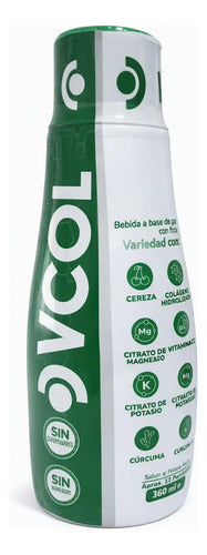 Vcol Colágeno Hidrolizado Líquido | Magnesio, Potasio y Cúrcuma – Piel y Articulaciones