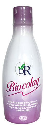 Colágeno Hidrolizado Biocolag Doctor Rojas Vainilla 500ml – Para Piel, Articulaciones y Huesos