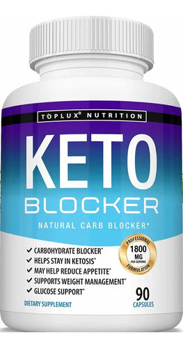 Toplux Keto Blocker suplemento en cápsulas