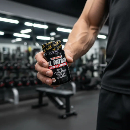 El Patrón Potenciador Naturisser | Maca, Ashwagandha y Tribulus – Vitalidad Masculina