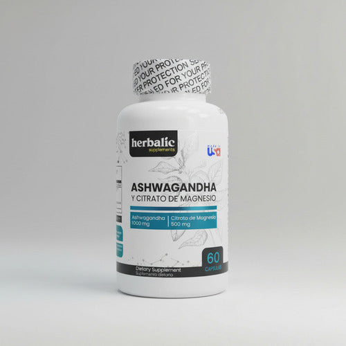 Ashwgandha Y Citrato De Magnesio X60 Cap Herbalic