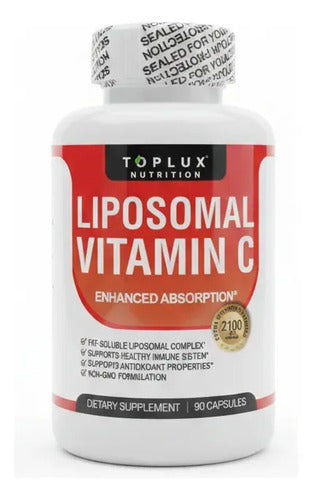 Pack 2 Vitamina C Liposomal 2100mg Toplux - Alta Absorción