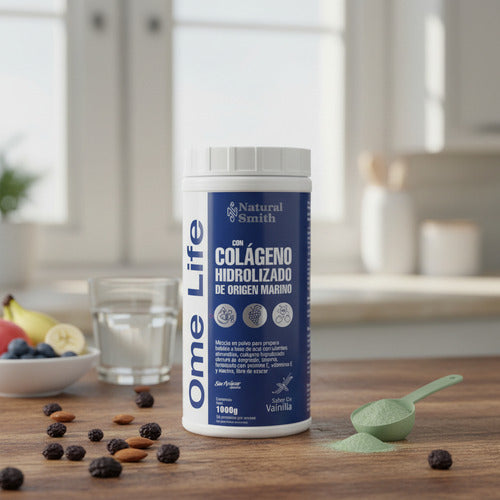 Colágeno Marino Hidrolizado + Resveratrol | Piel, Articulaciones y Antienvejecimiento – 1000gr