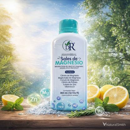 Magnesal Sales de Magnesio Doctor Rojas | Calambres, Relajación y Nervios – 360ml