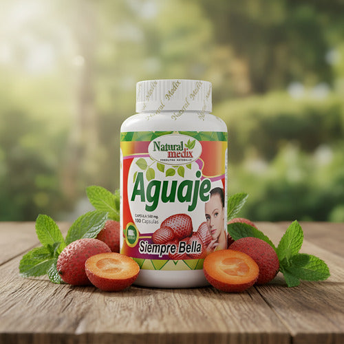 Suplemento Natural Medix Aguaje 100 En Tabletas Sin Sabor