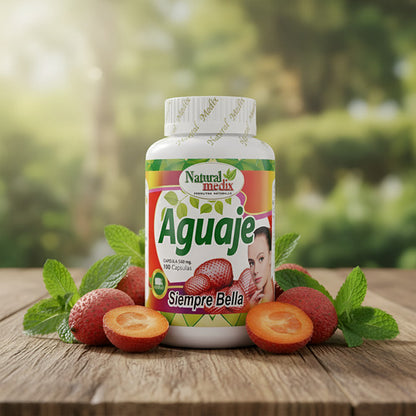 Suplemento Natural Medix Aguaje 100 En Tabletas Sin Sabor