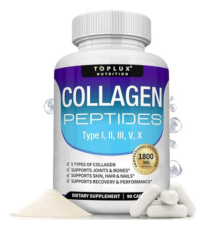 Toplux Collagen Peptides 5 Types Complex 1800mg