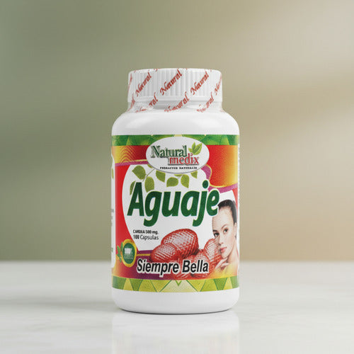 Suplemento Natural Medix Aguaje 100 En Tabletas Sin Sabor