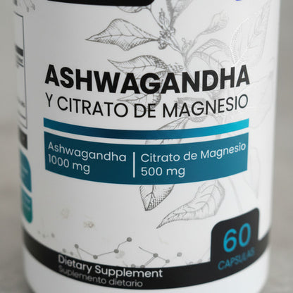 Ashwgandha Y Citrato De Magnesio X60 Cap Herbalic