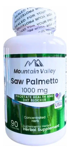 Saw Palmetto Mountain Valley | Salud de la Próstata y Vías Urinarias – 90 Cápsulas