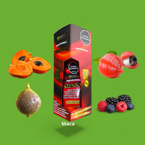 Edervit Kamastrong Energía Nutricional | Vitalidad y Rendimiento – 500ml Frutos Rojos