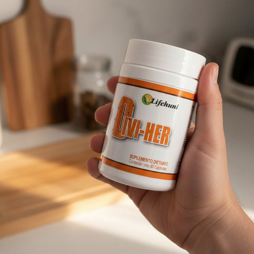Divi-her Lifehuni | Suplemento Femenino para Hormonas, Energía y Bienestar – 60 Cáp