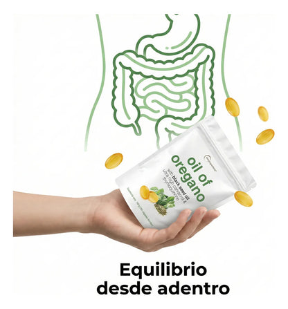 Pack x6 Aceite de Orégano 6000mg | Antibiótico Natural – 6 Meses de Protección