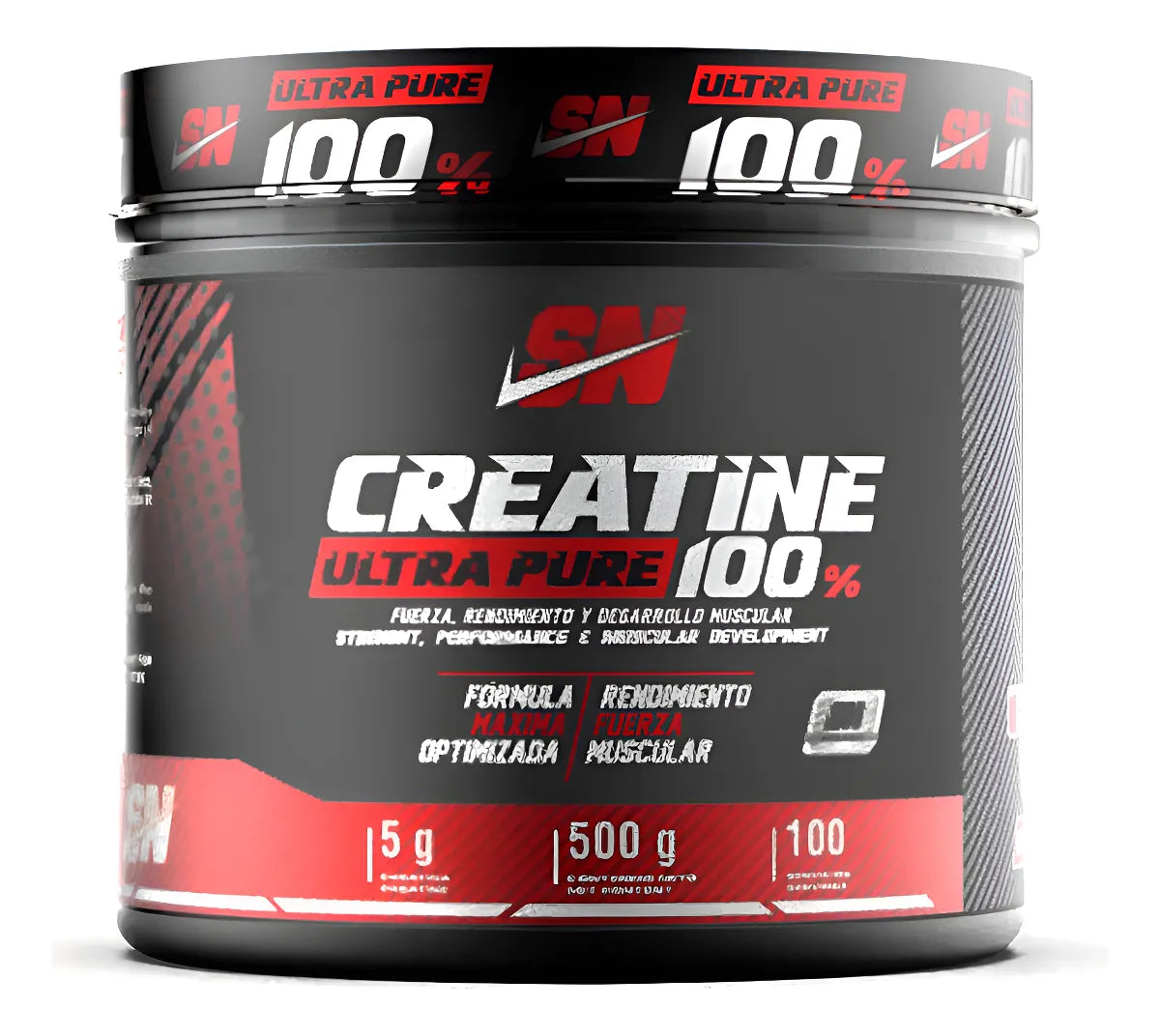 Creatina Monohidratada Iron Ultra Pure 500gr | Fuerza, Músculo y Rendimiento