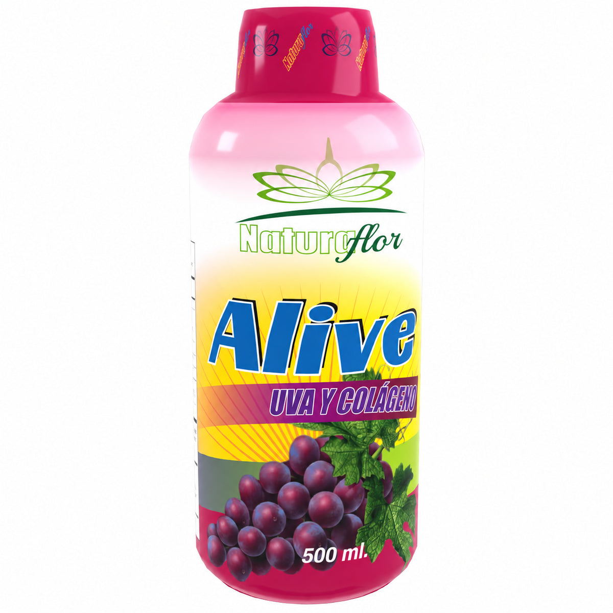 ALIVE JARABE 500 ML NATURA FLOR · Imagen principal