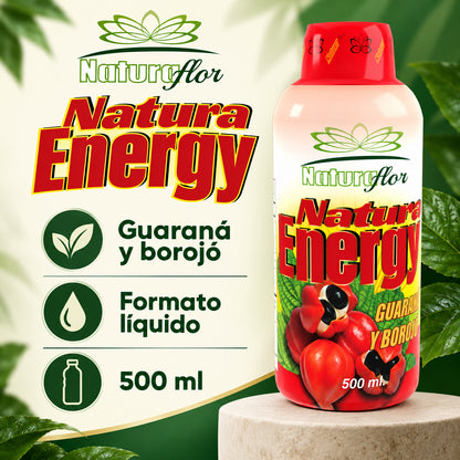 NATURA ENERGY JARABE X 500 ML NATURA FLOR · Información de producto
