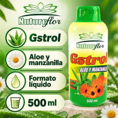 GSTROL JARABE 500ML NATURA FLOR · Información de producto