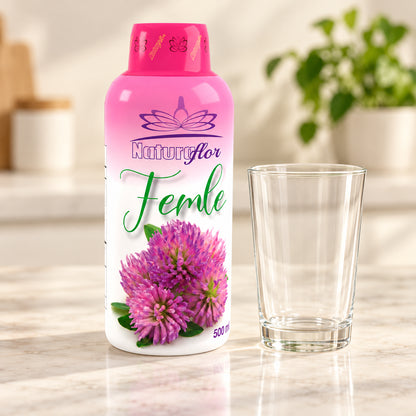 FEMLE JARABE 500ML NATURA FLOR · Contexto de uso