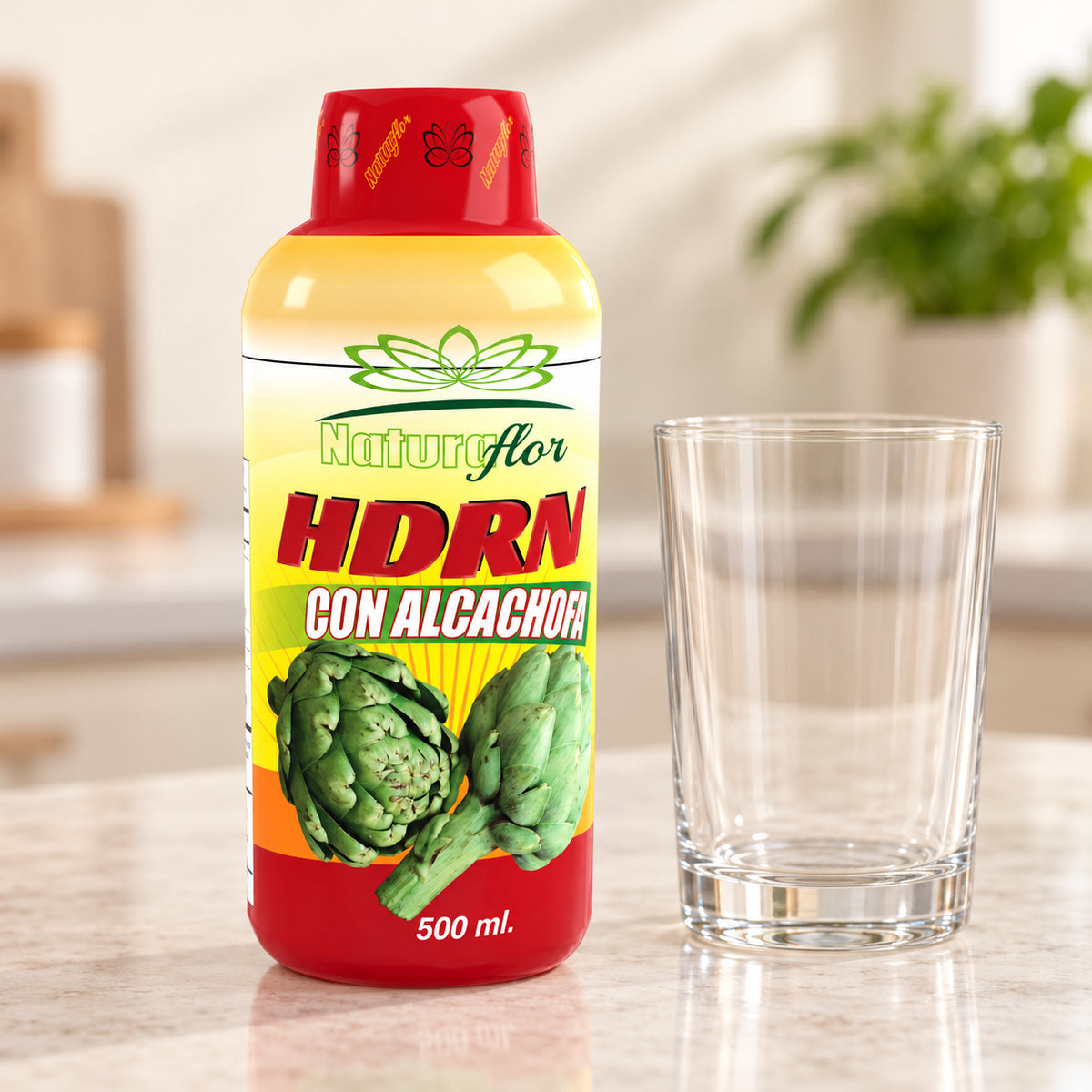 HDRN ALCACHOFA JARABE 500ML NATURA FLOR · Contexto de uso