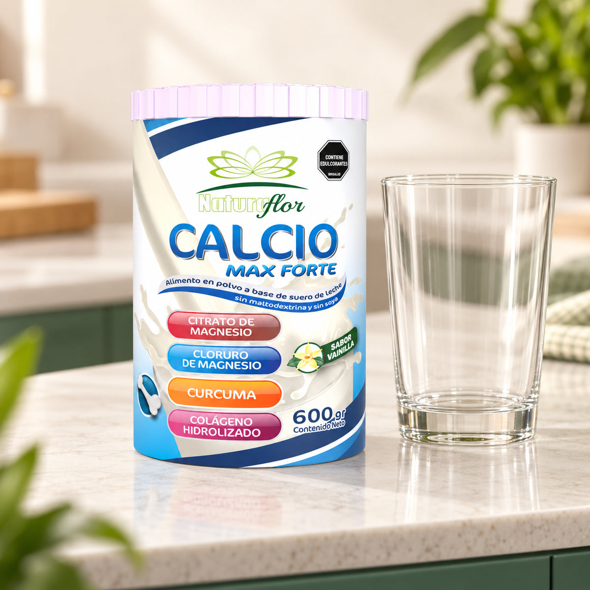 CALCIOMAX FORTE 600GR NATURA FLOR · Contexto de uso