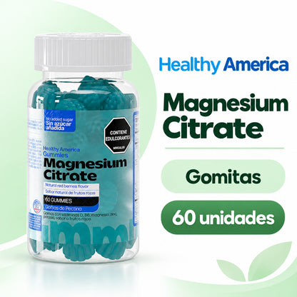 MAGNESIUM CITRATE GUMMY RED · Información de producto