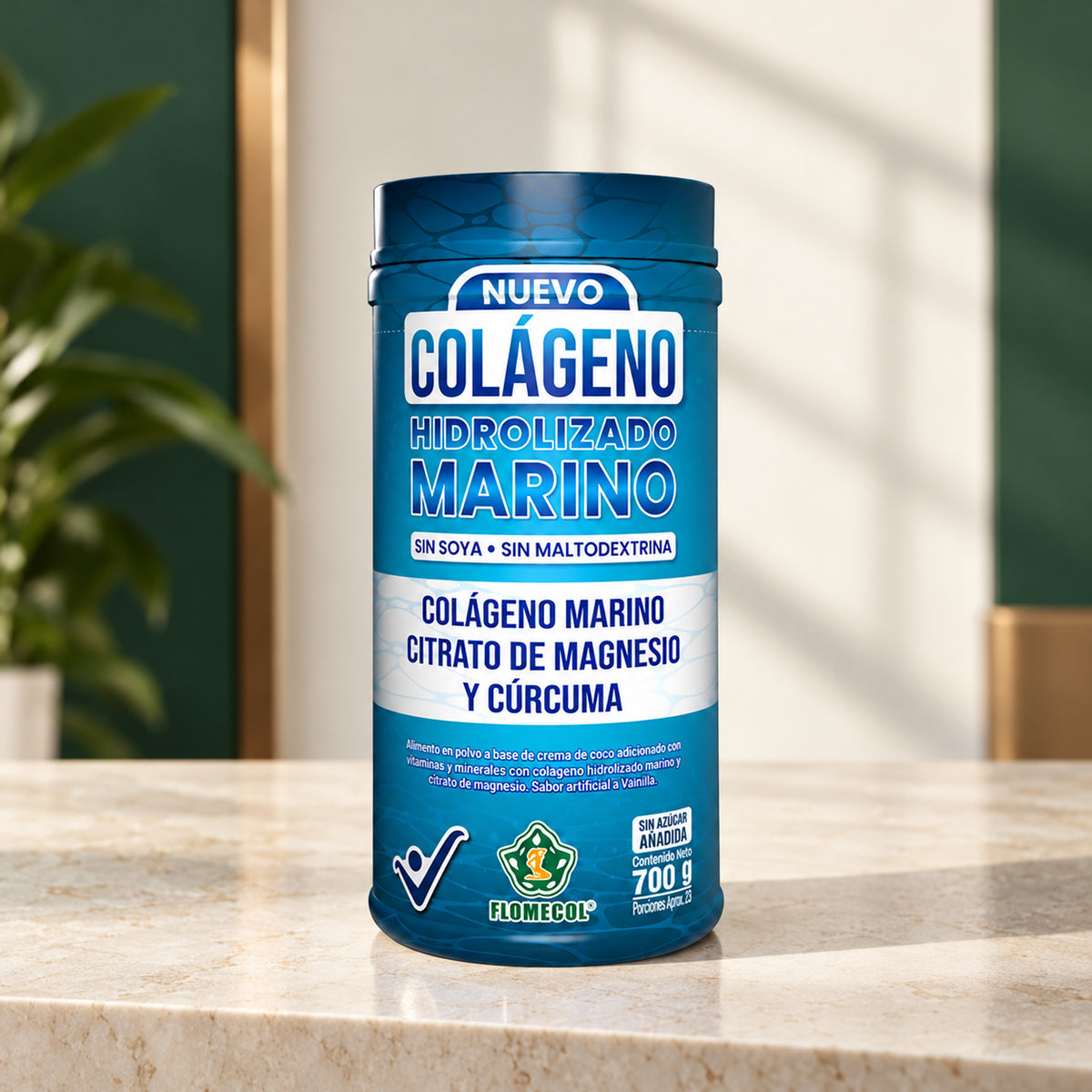 COLAGENO MARINO HIDROLIZADO X700 GR. FLOMECOL · Contexto de uso